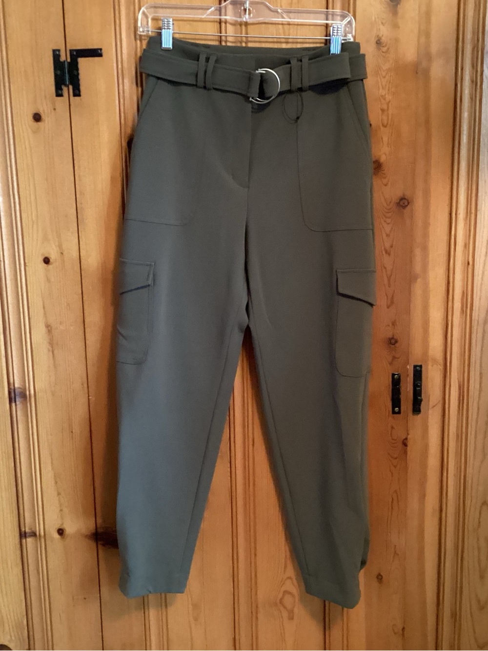 Express Olive Green Trousers